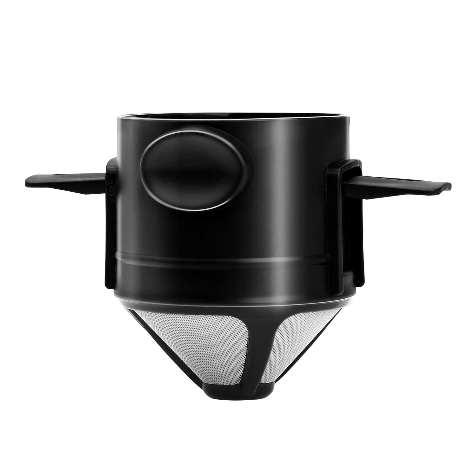 AnnYun Pour Over Coffee Dripper, Reusable Stainless Steel Pour Over Coffee Filters, Easy to Clean Camping Coffee Filter, Portable Collapsible Coffee Maker, Paperless Travel Coffee Makers