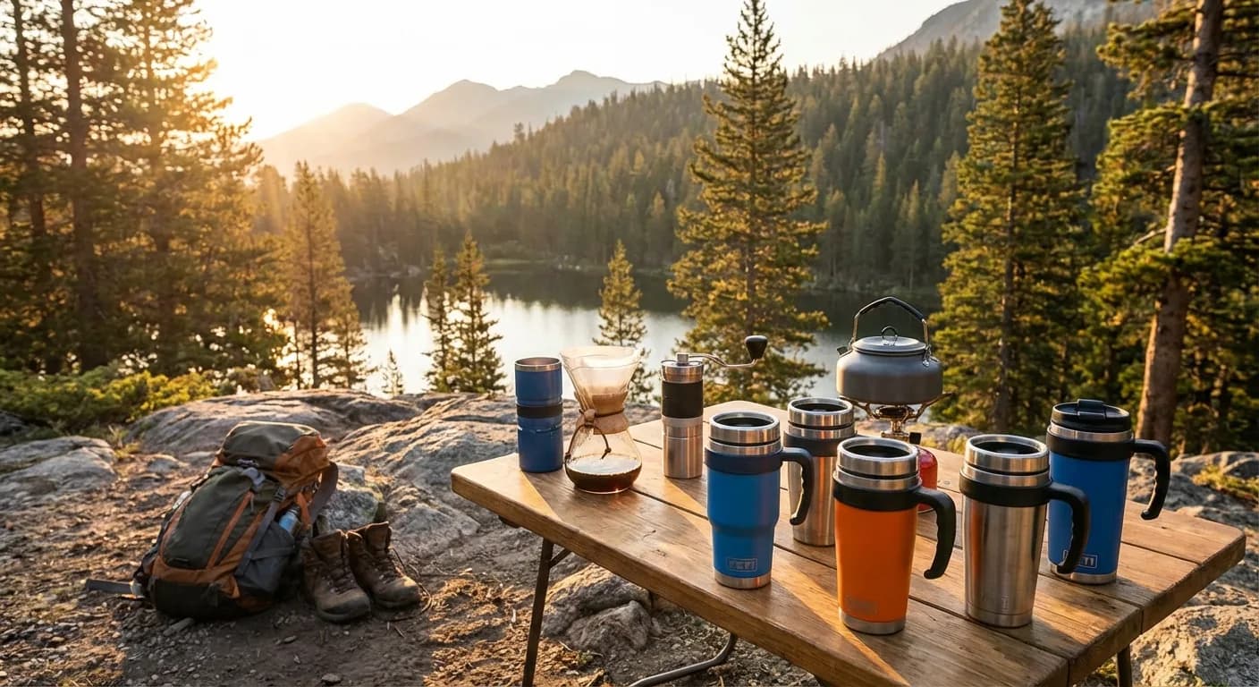 Best Insulated Travel Mugs for Off-Grid Adventures