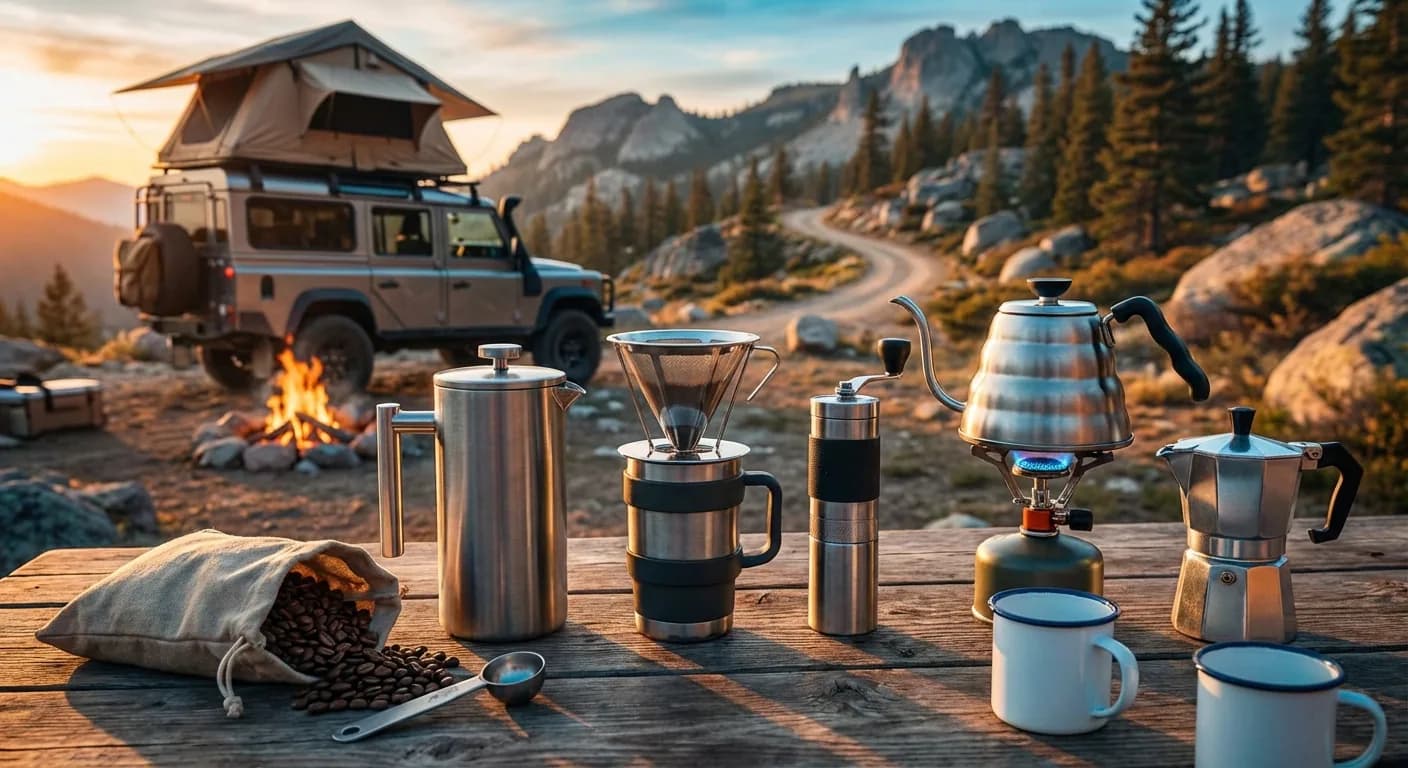 Best Rugged Coffee Gear for Overlanding