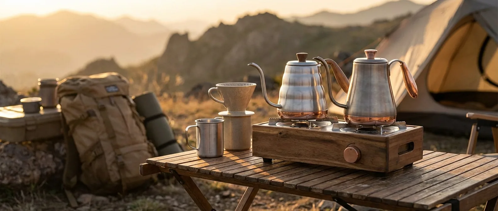 Best Non-Electric Gooseneck Kettles for Camping