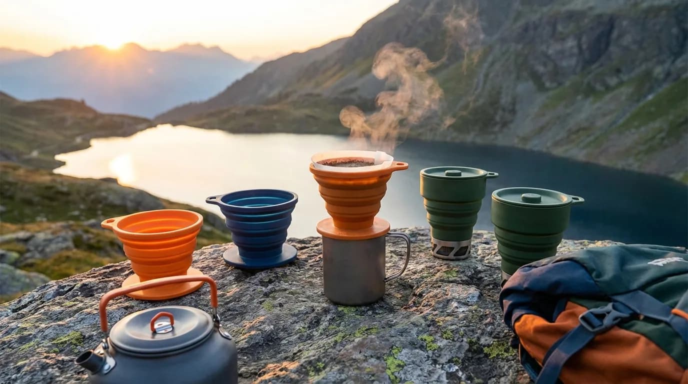 Top 5 Collapsible Coffee Drippers for Backpackers