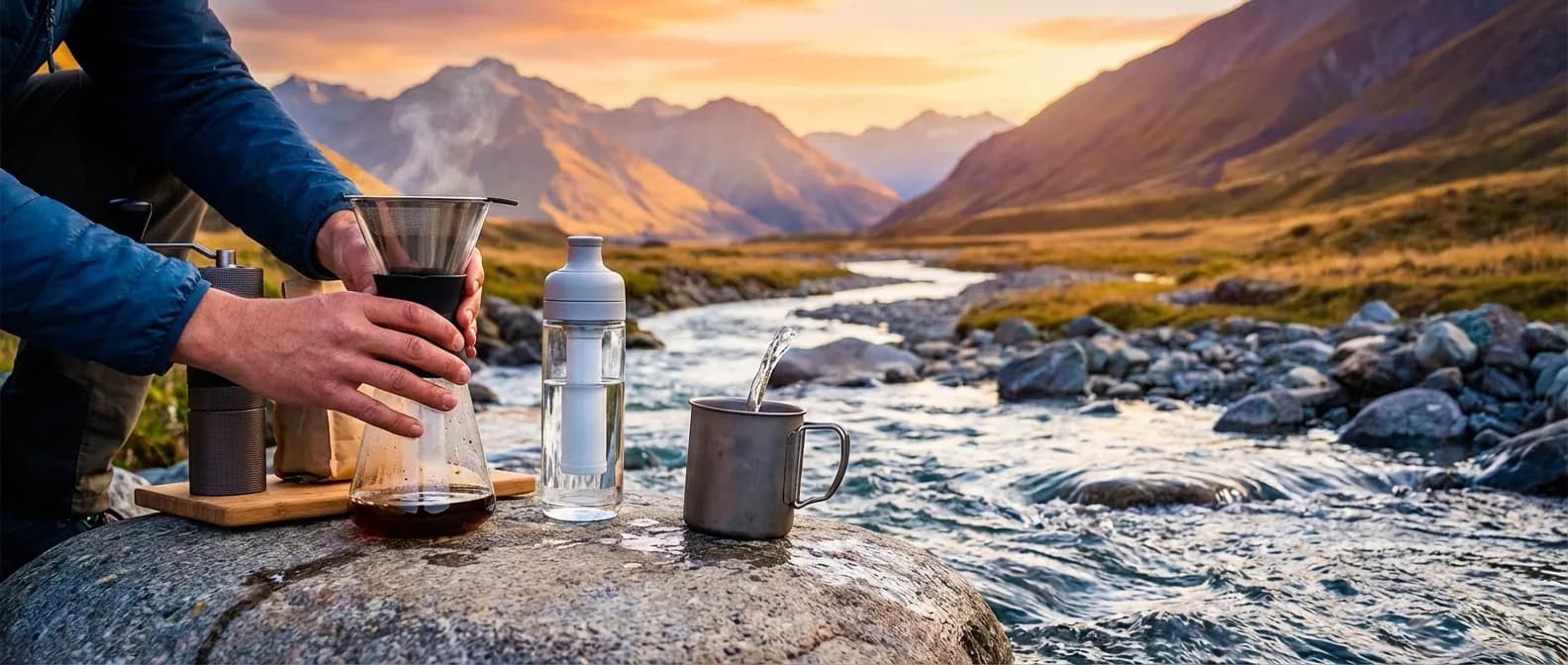 Best Water for Off-Grid Coffee: Filter vs Stream