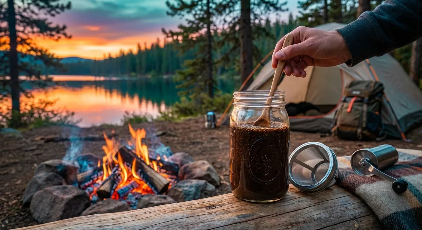 The Secret to Smooth Campfire Cold Brew
